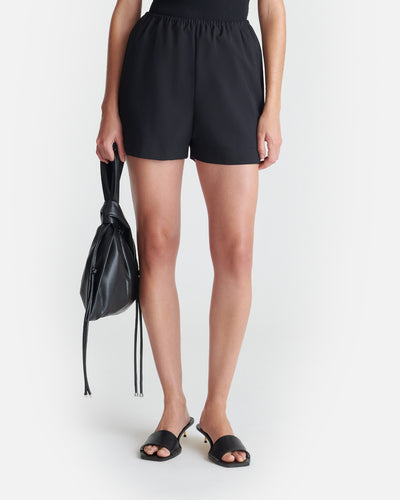 Dylla - Tailored Shorts - Black