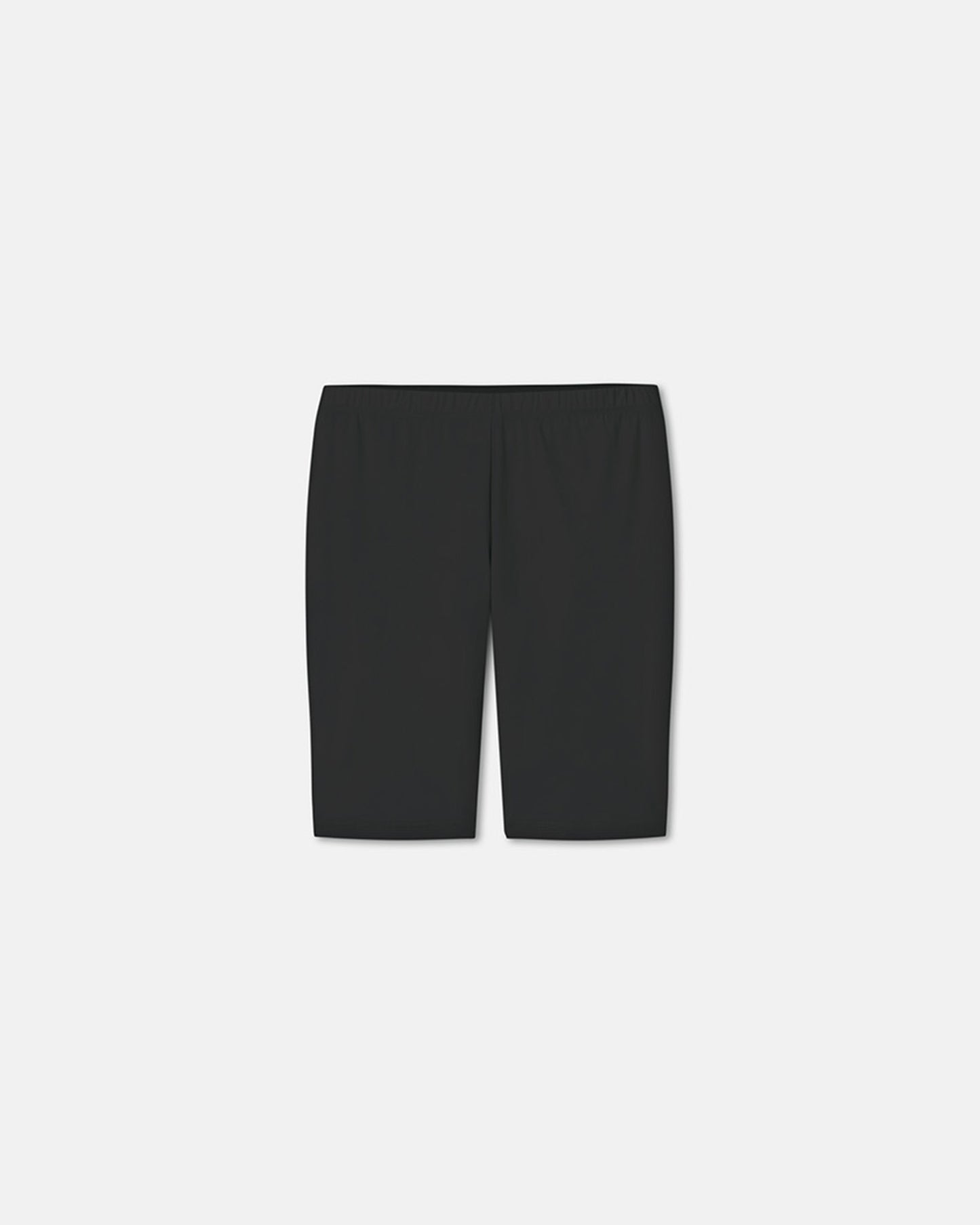 Biker - Stretch Jersey Swim Shorts - Black