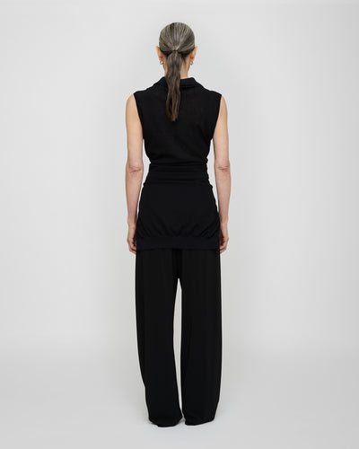 Nila - Superfine Cotton Dress - Black