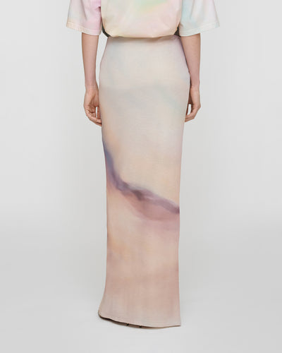 Mahika - Mesh Jersey Skirt - Sunrise Haze