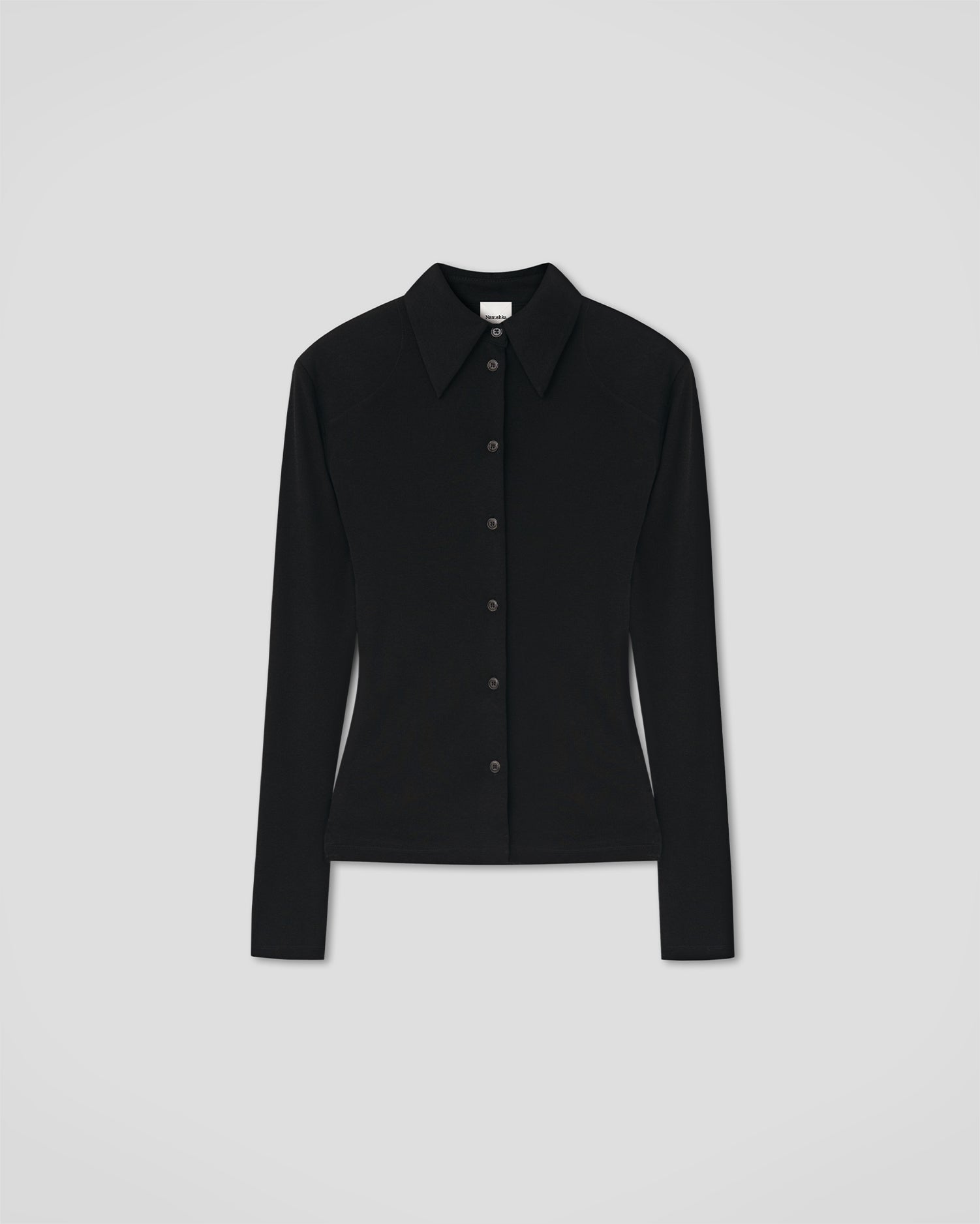 Haimi - Shirt - Black – Nanushka
