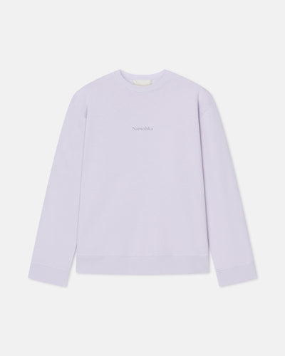 Remy - Printed Cotton-Fleece Sweatshirt - Lilac/Black/Books