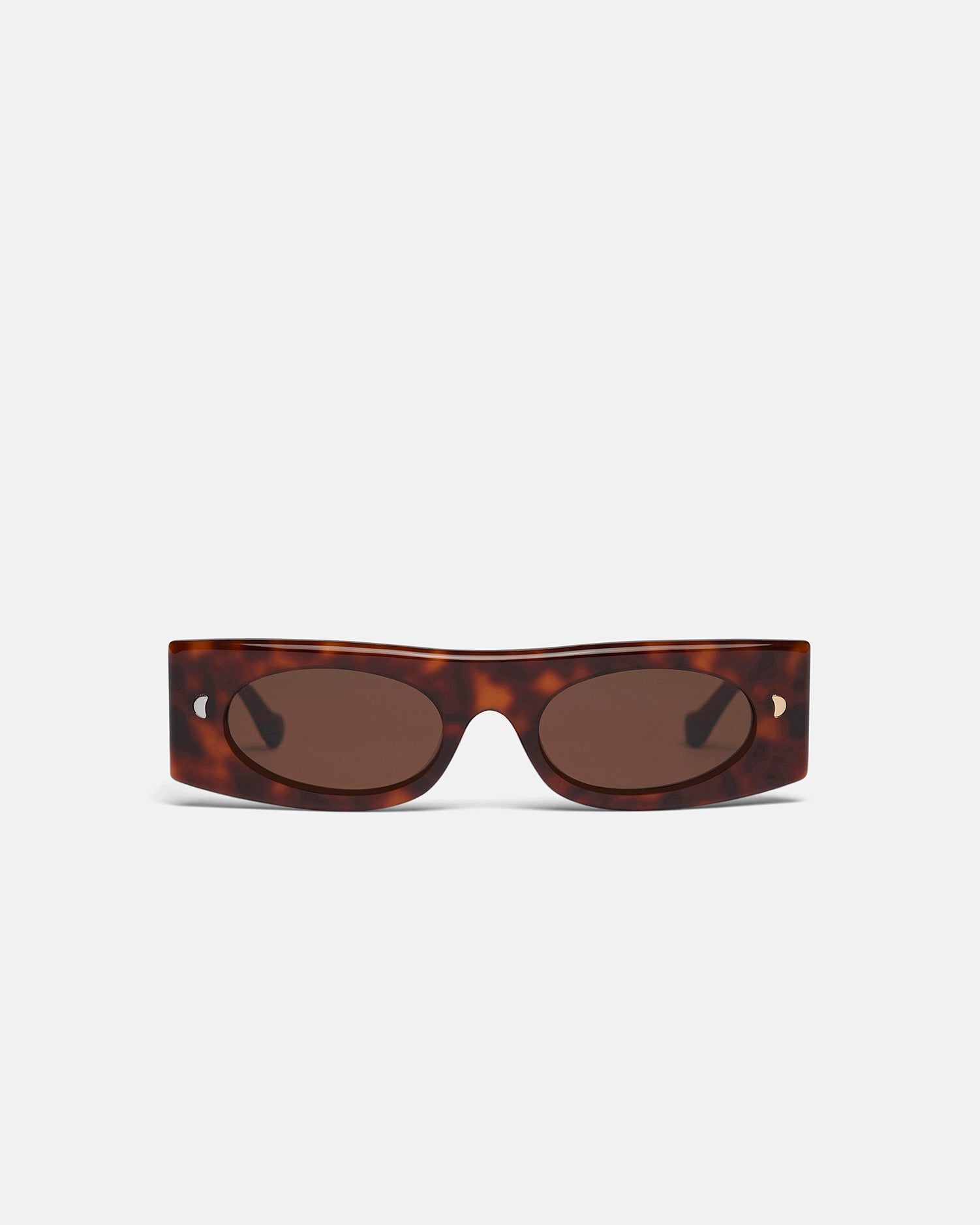 Nanushka - Ruthie - Bio-Plastic Visor Sunglasses - Black