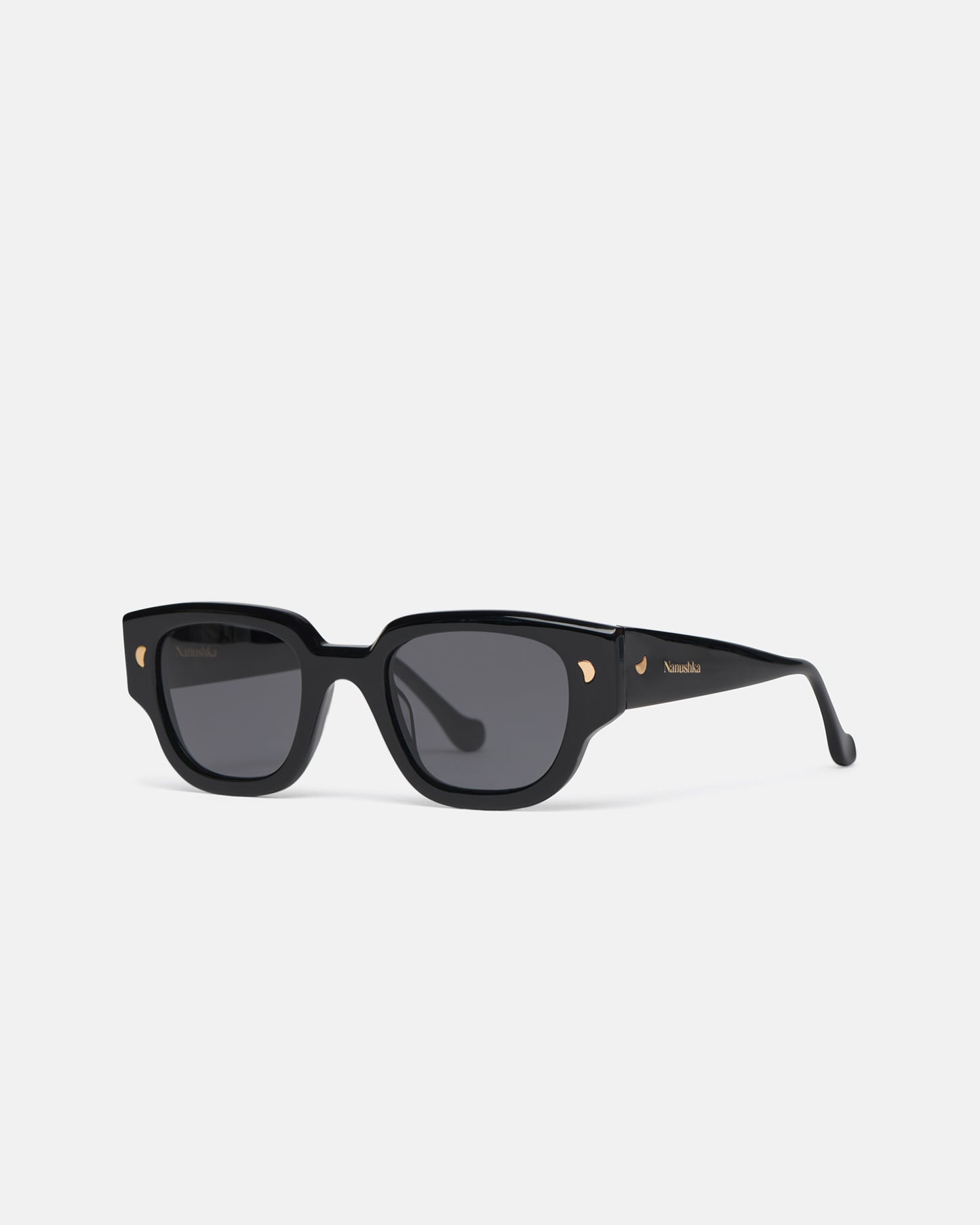 Samui - Bio-Plastic D-Frame Sunglasses - Black