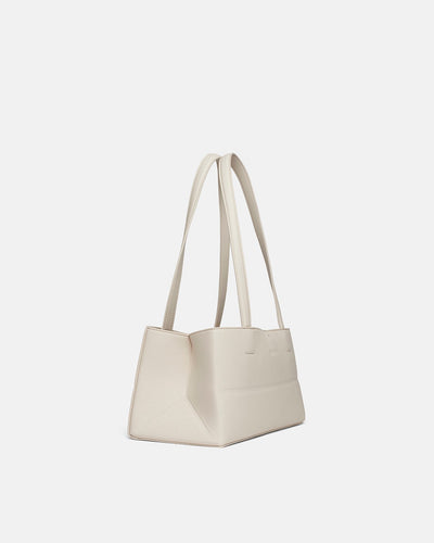 The Origami Bag - Alt-Nappa Bag - Off White
