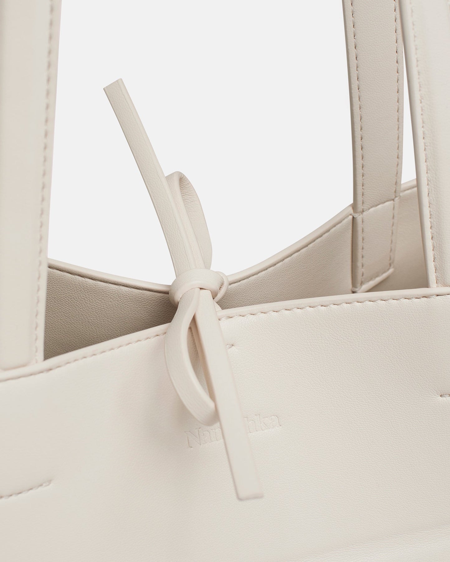 The Origami Bag - Alt-Nappa Bag - Off White