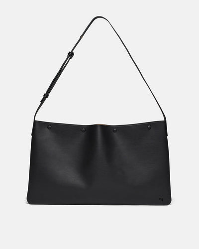 The Square Bag Oversized - Alt-Nappa Bag - Black