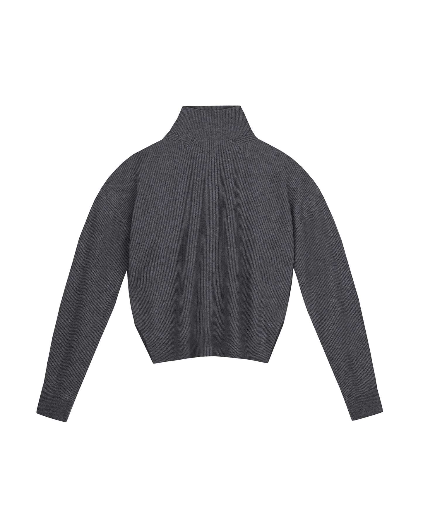 Pippa - Archive Turtleneck Sweater - Graphite