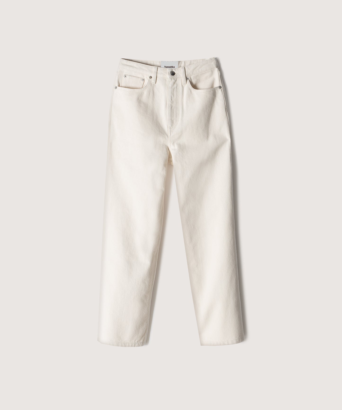 Kemia - Straight-Leg Jeans - White