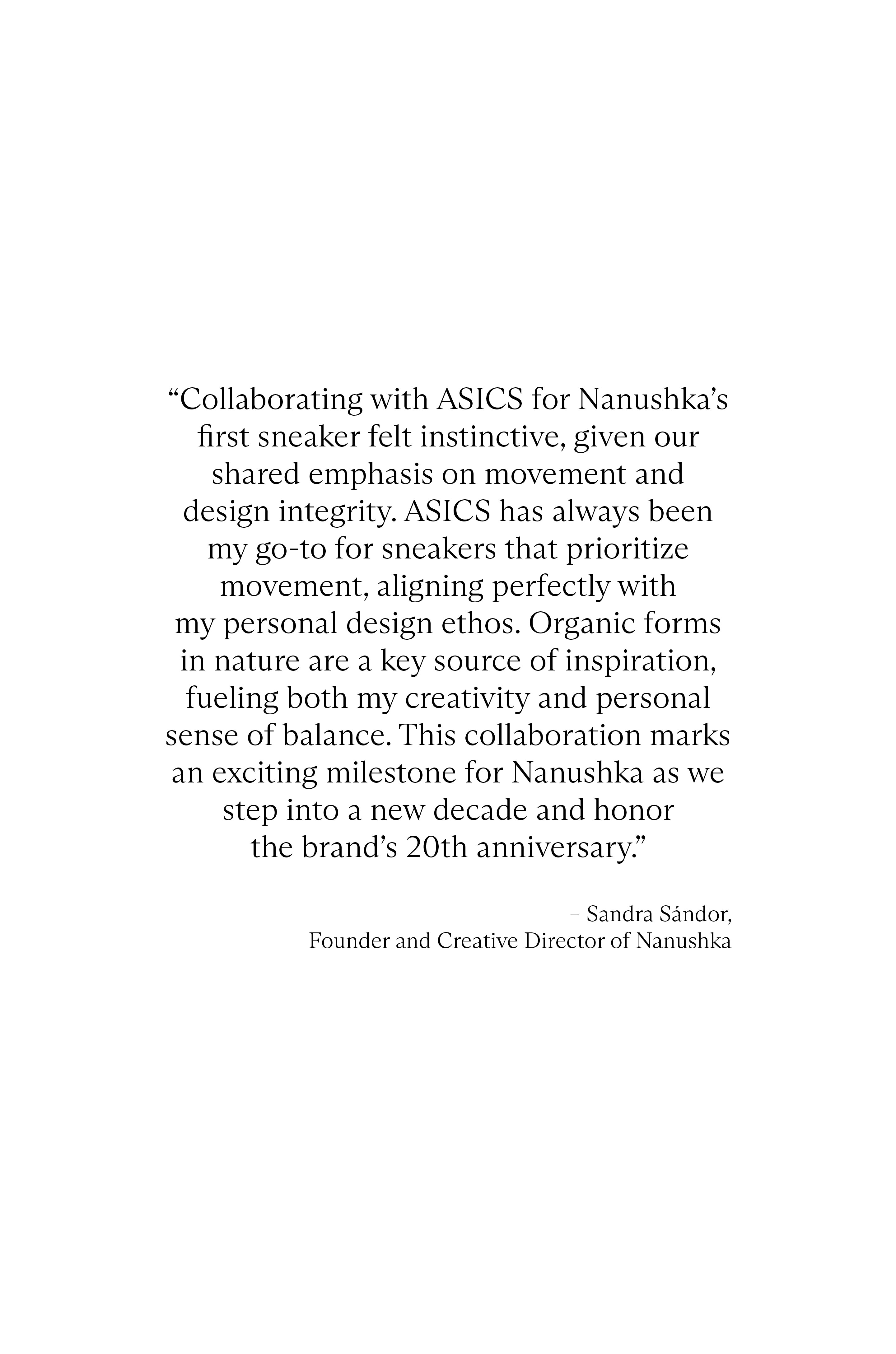 Nanushka x Asics Sportstyle