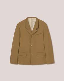 Rox - Single Breasted Suit Jacket - Camel