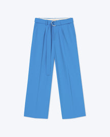 Bento - Ecovero™ Wool-Blend Pants - Blue Ss22