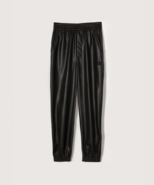 Goro - Vegan Leather Pants - Black