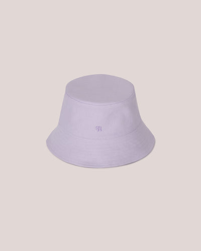 Caran - Cotton-Canvas Bucket Hat - Lilac