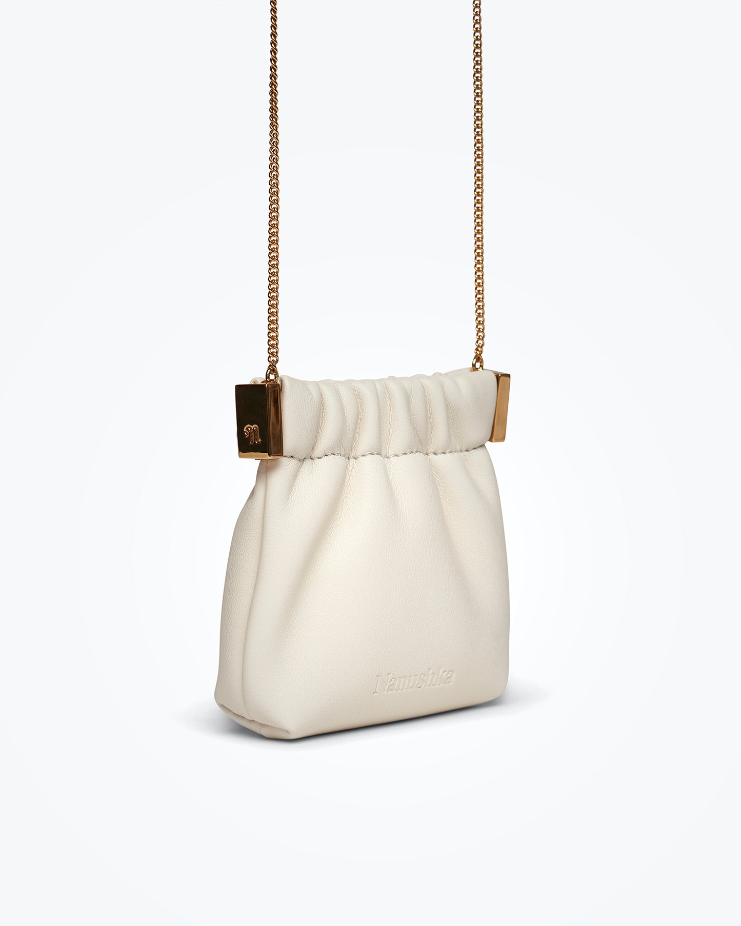 The Bar Purse - Alt-Nappa Coin Purse - Off - Off White