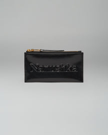 Lamara Small - Archive Patent Vegan Leather Wallet - Black
