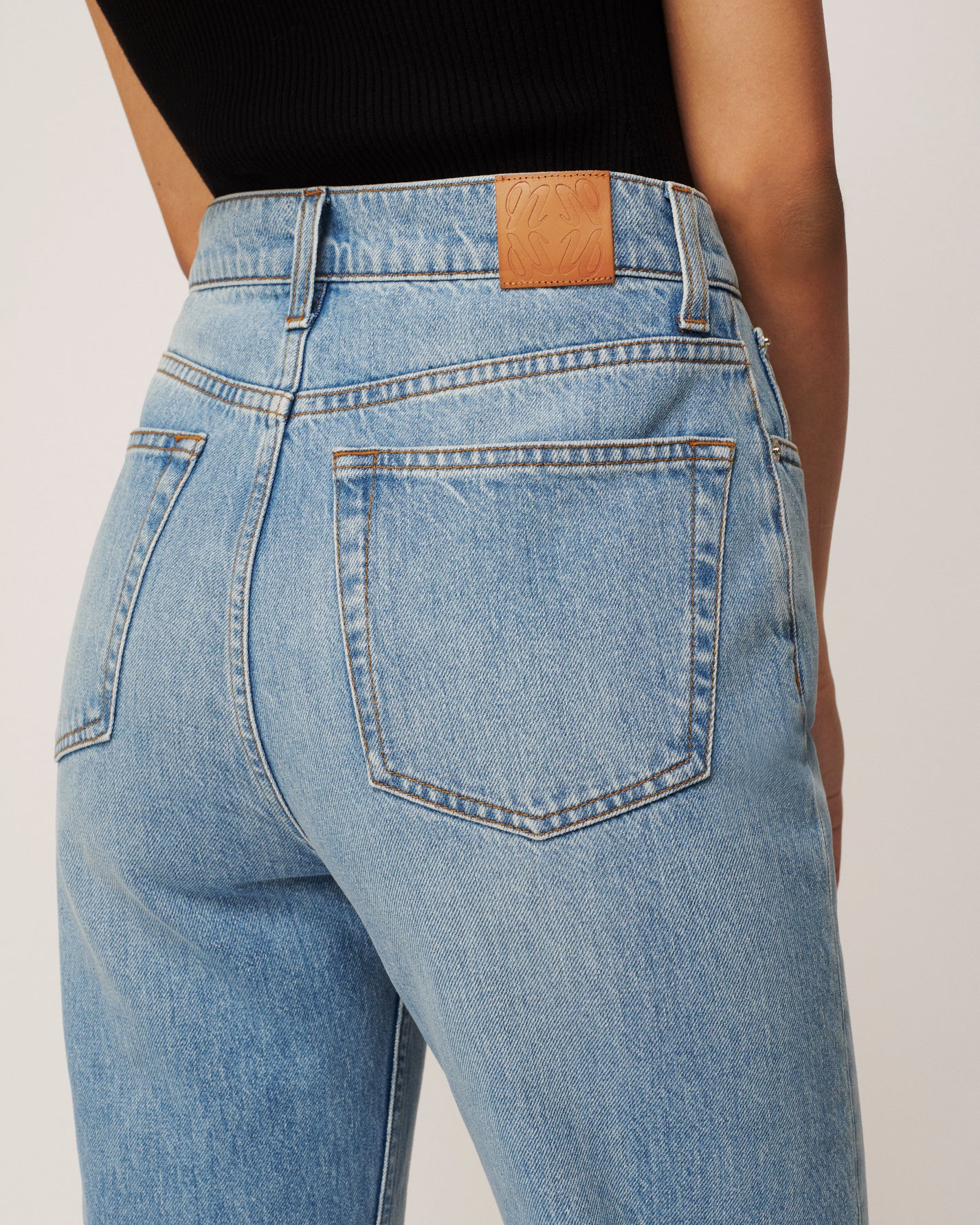 Straight leg jeans - Light blue – Nanushka