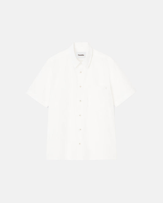 Adam - Cotton-Poplin Shirt - White