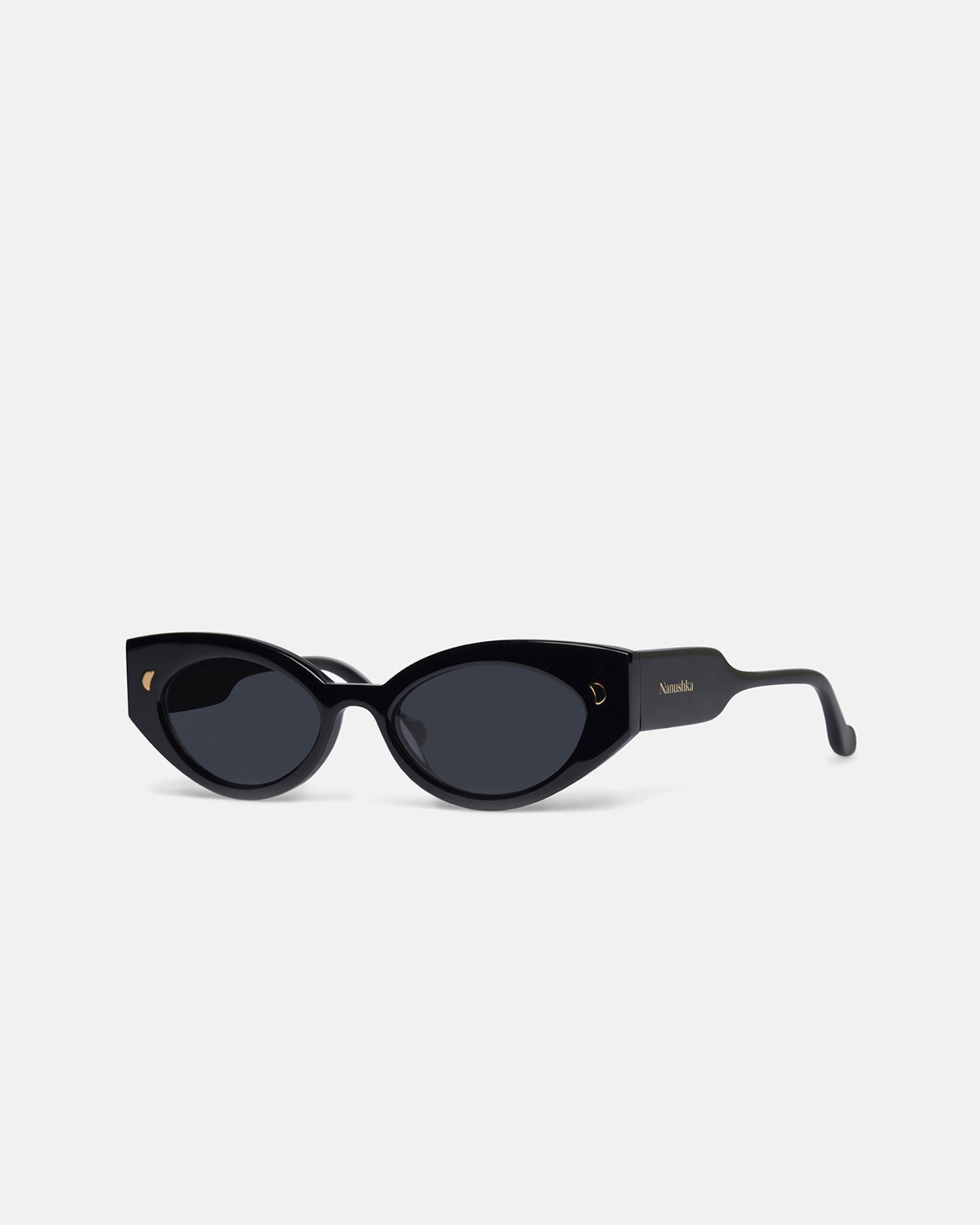 Azalea - Cat-Eye Sunglasses - GreyBlack