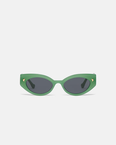 Azalea - Bio-Plastic Cat-Eye Sunglasses - Green