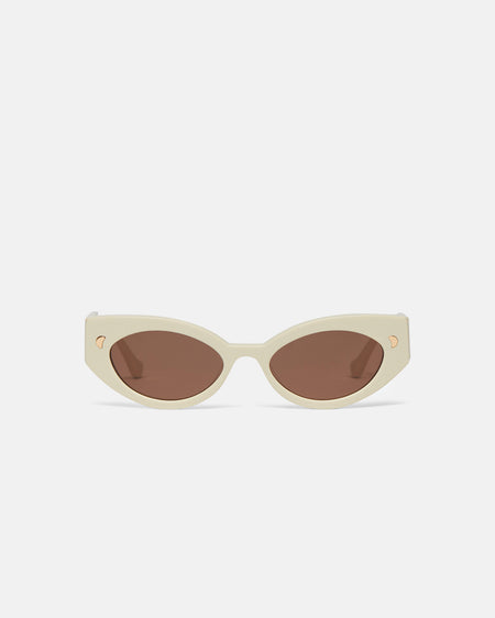 Azalea - Cat-Eye Sunglasses - Shell