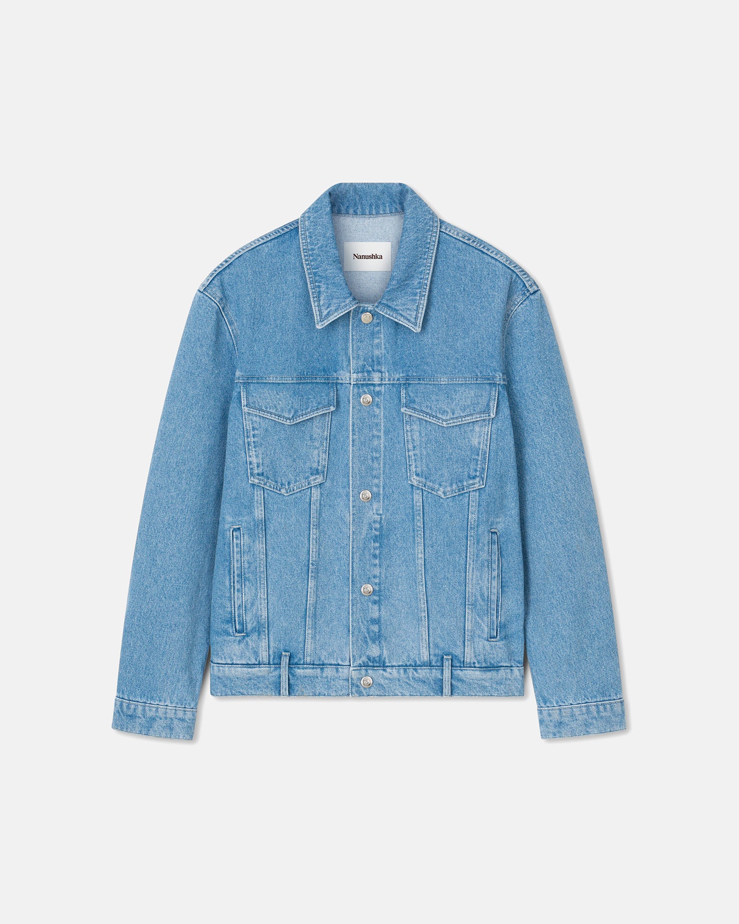 Boyce - Patch Pocket Denim Jacket - Eco Light Wash