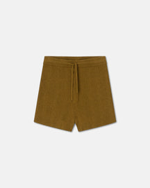 Bronte - Terry-Knit Shorts - Golden Brown