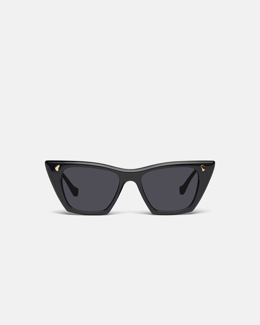 Bruna - Bio-Plastic Sunglasses - Black