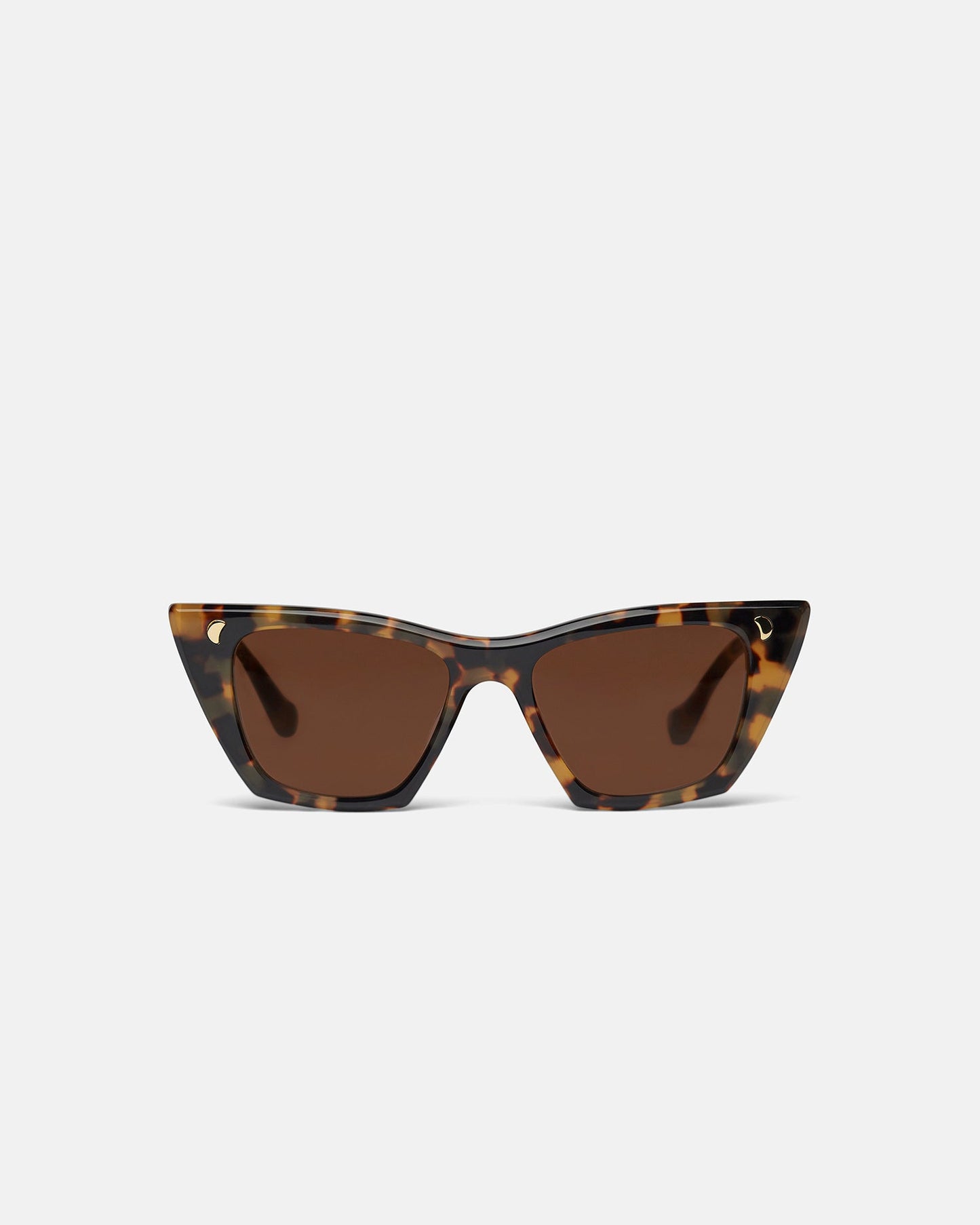 Bruna - Bio-Plastic Sunglasses - Dark Amber
