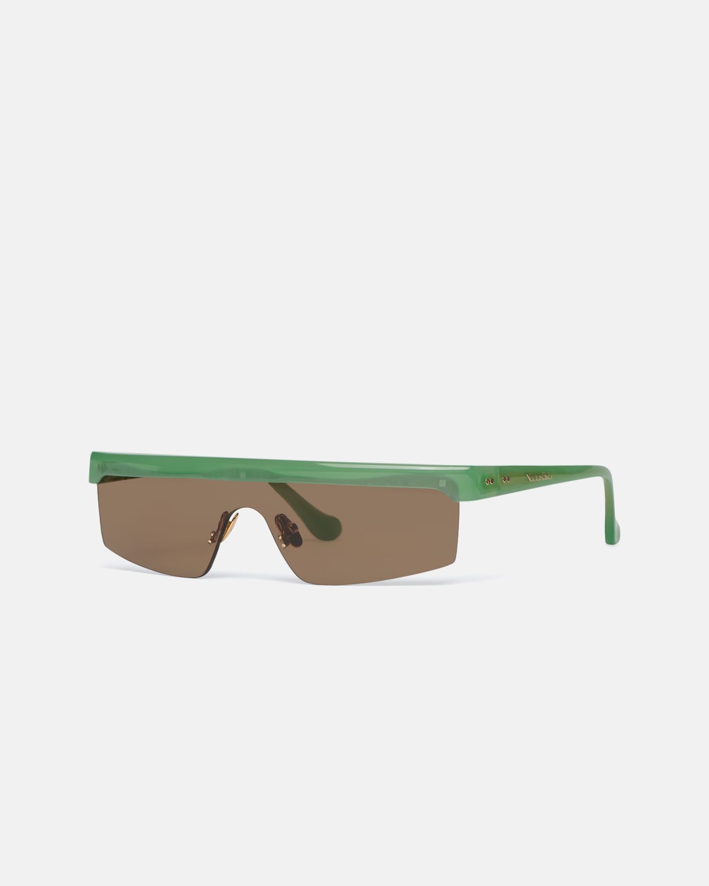 Callias - Bio-Plastic Sunglasses - Green Eyewear – Nanushka