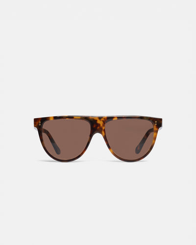 Coleen - Bio-Plastic Sunglasses - Dark Amber