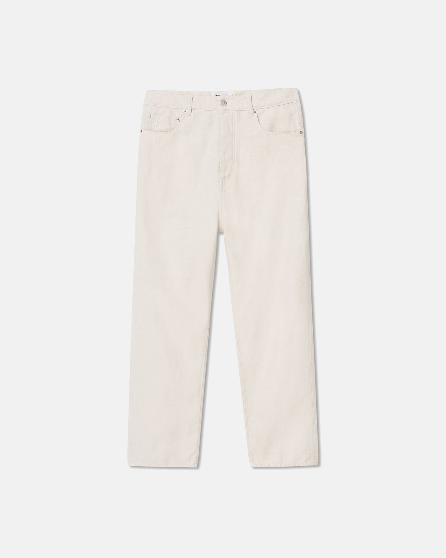 Connor - Loose-Leg Jeans - Natural