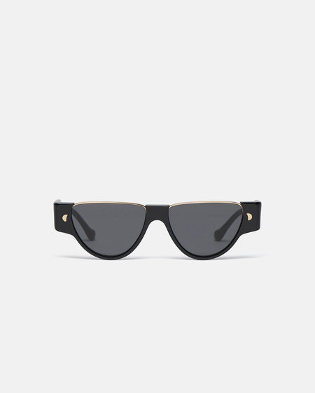 Daylin - Bio-Plastic Triangular Sunglasses - Black