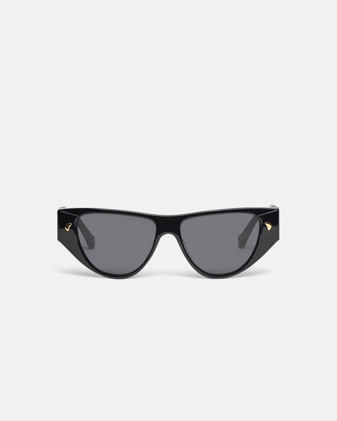 Emme - Bio-Plastic Cat-Eye Sunglasses - Black – Nanushka