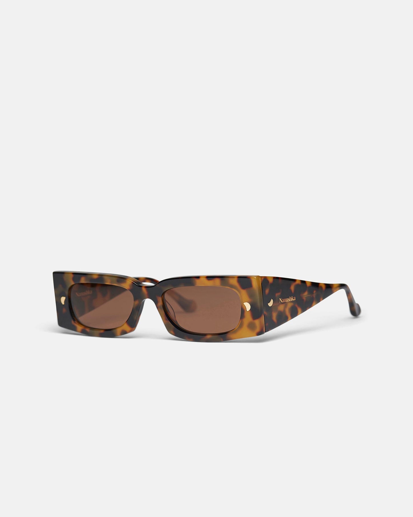 Fenna - Bio-Plastic Sunglasses - Dark Amber