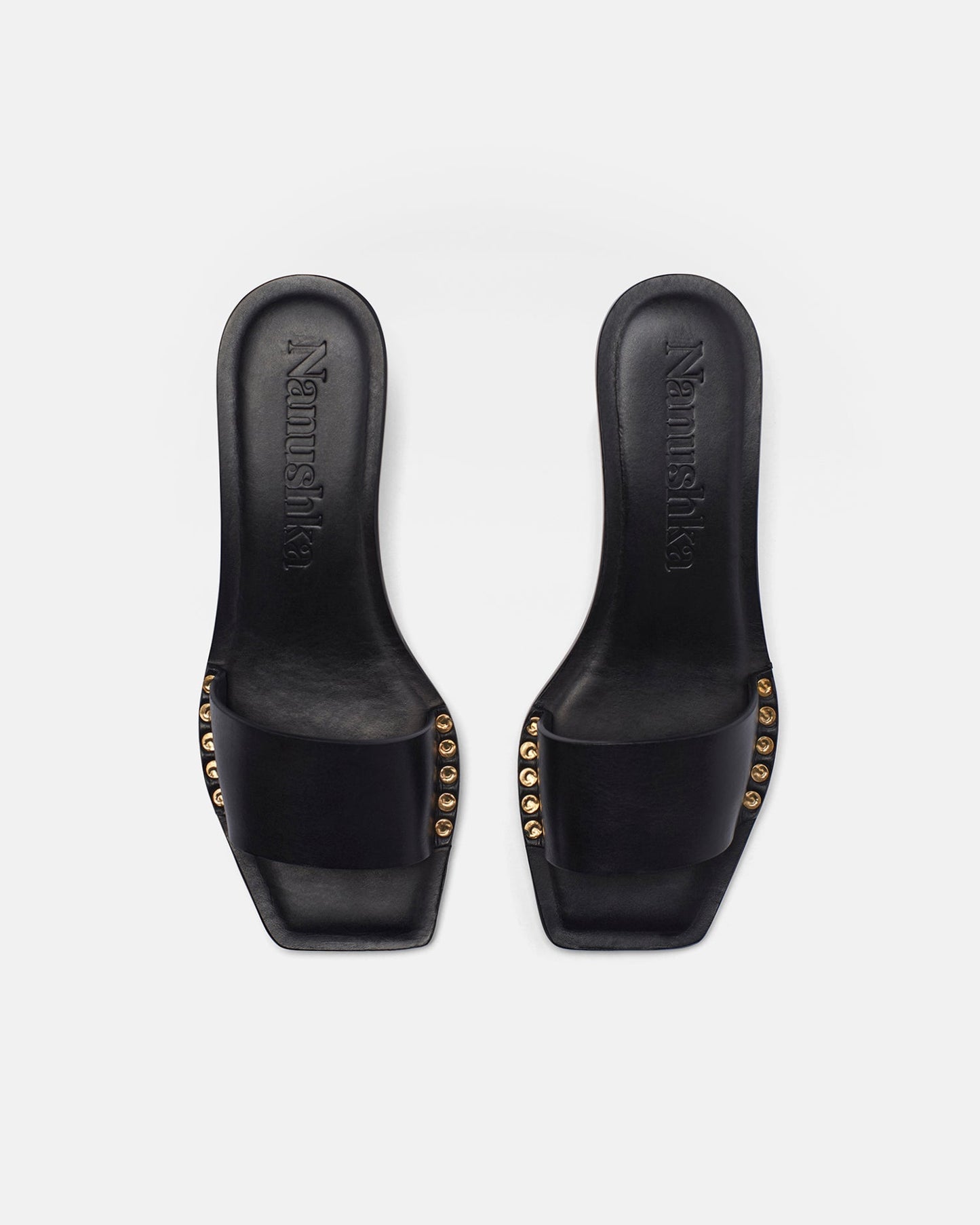 Ibiron - Leather Sandals - Black