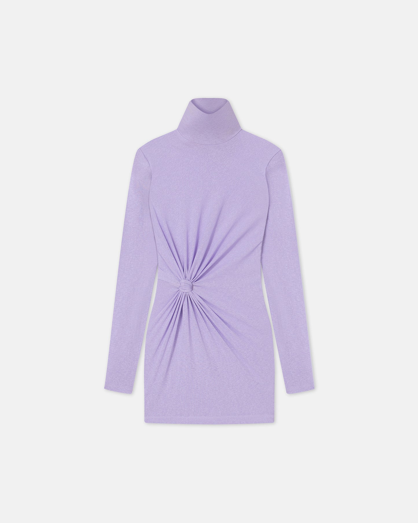Isano - Mesh-Jersey Mini Dress - Lavender