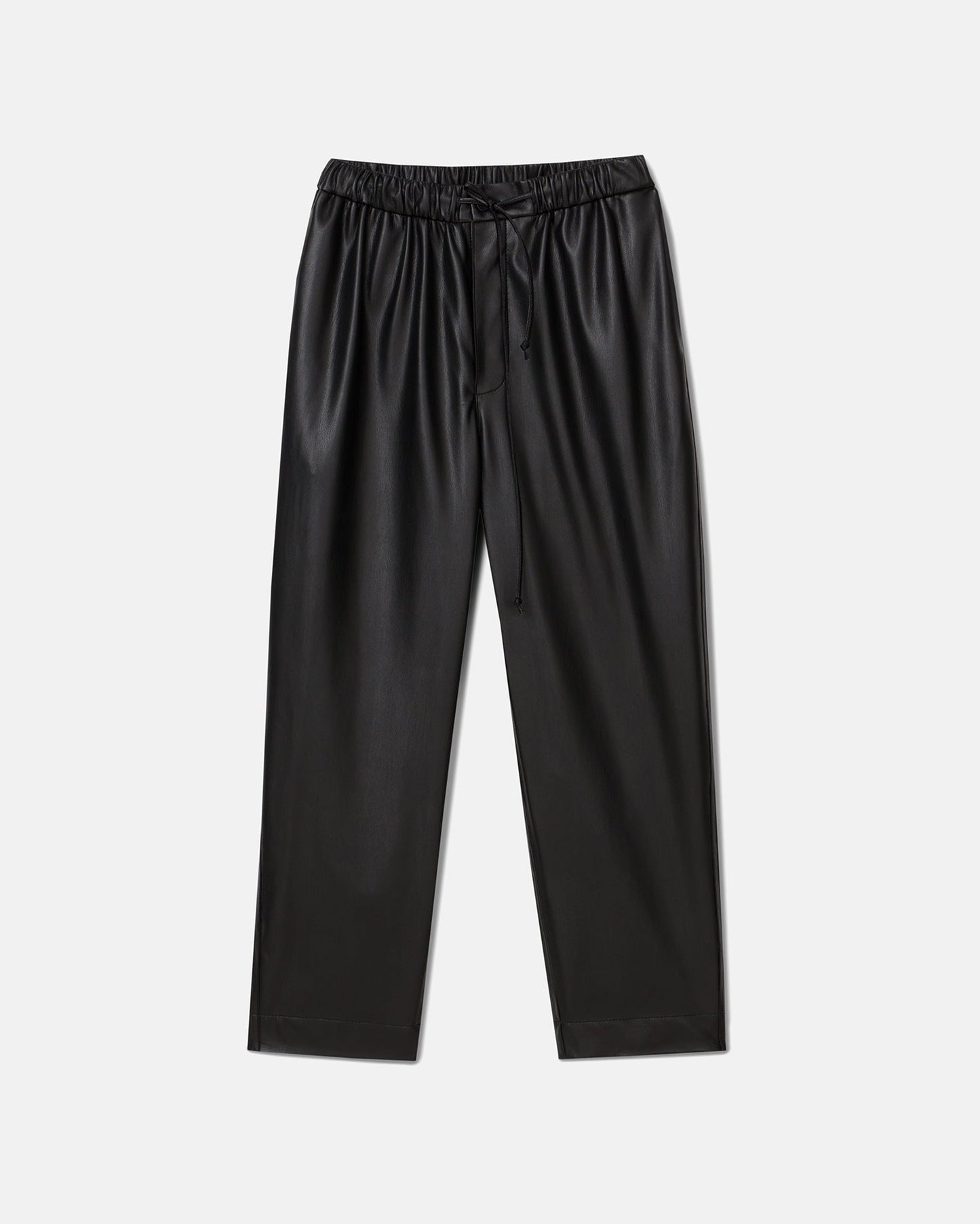Jain - Okobor™ Alt-Leather Relaxed Pants - Black