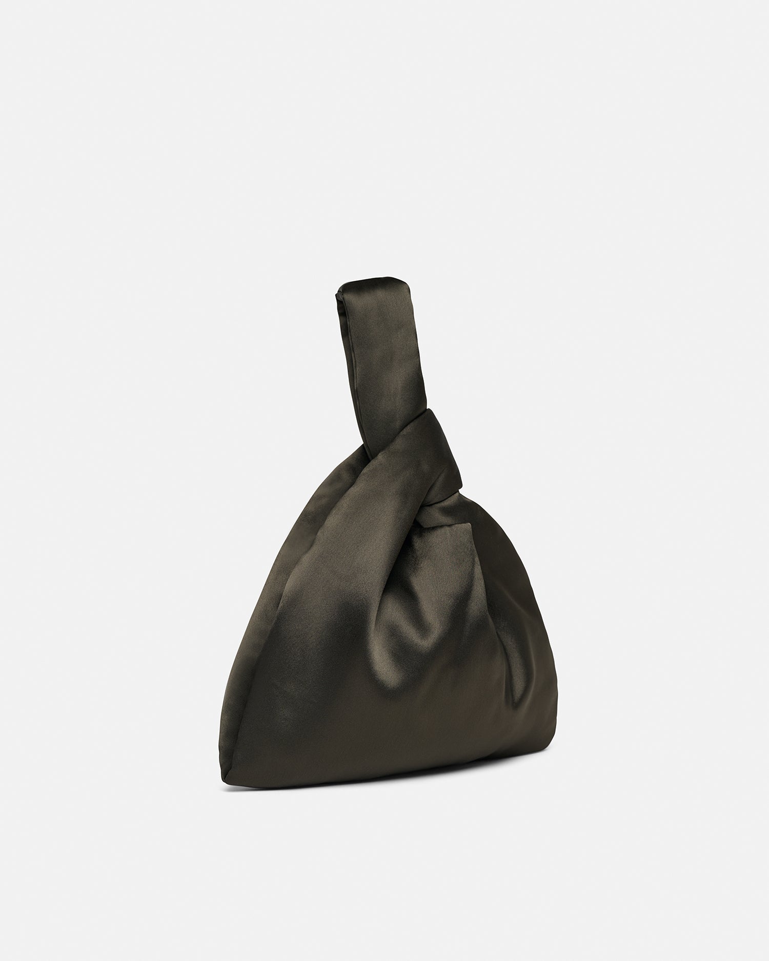 Jen - Slip Satin Bag - Dark Green
