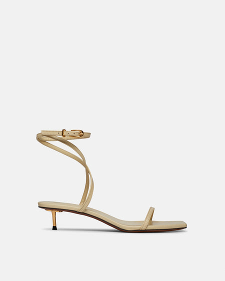 Jol - Leather Sandals - Off - Off White