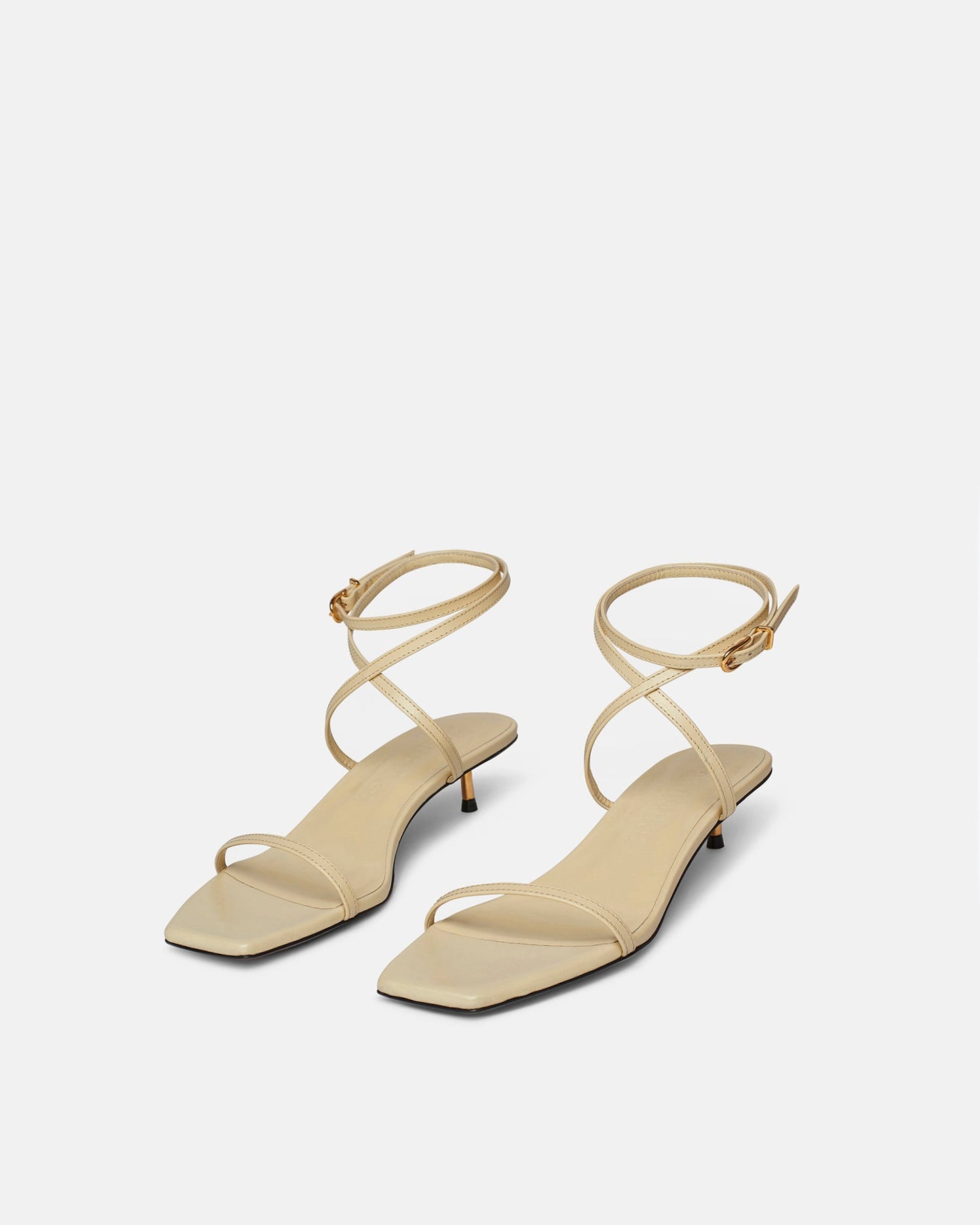 Jol - Leather Sandals - Off White
