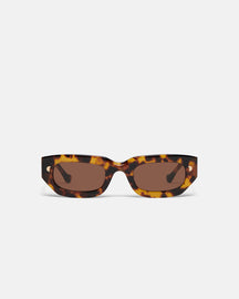 Kadee - Bio-Plastic D-Frame Sunglasses - Dark Amber