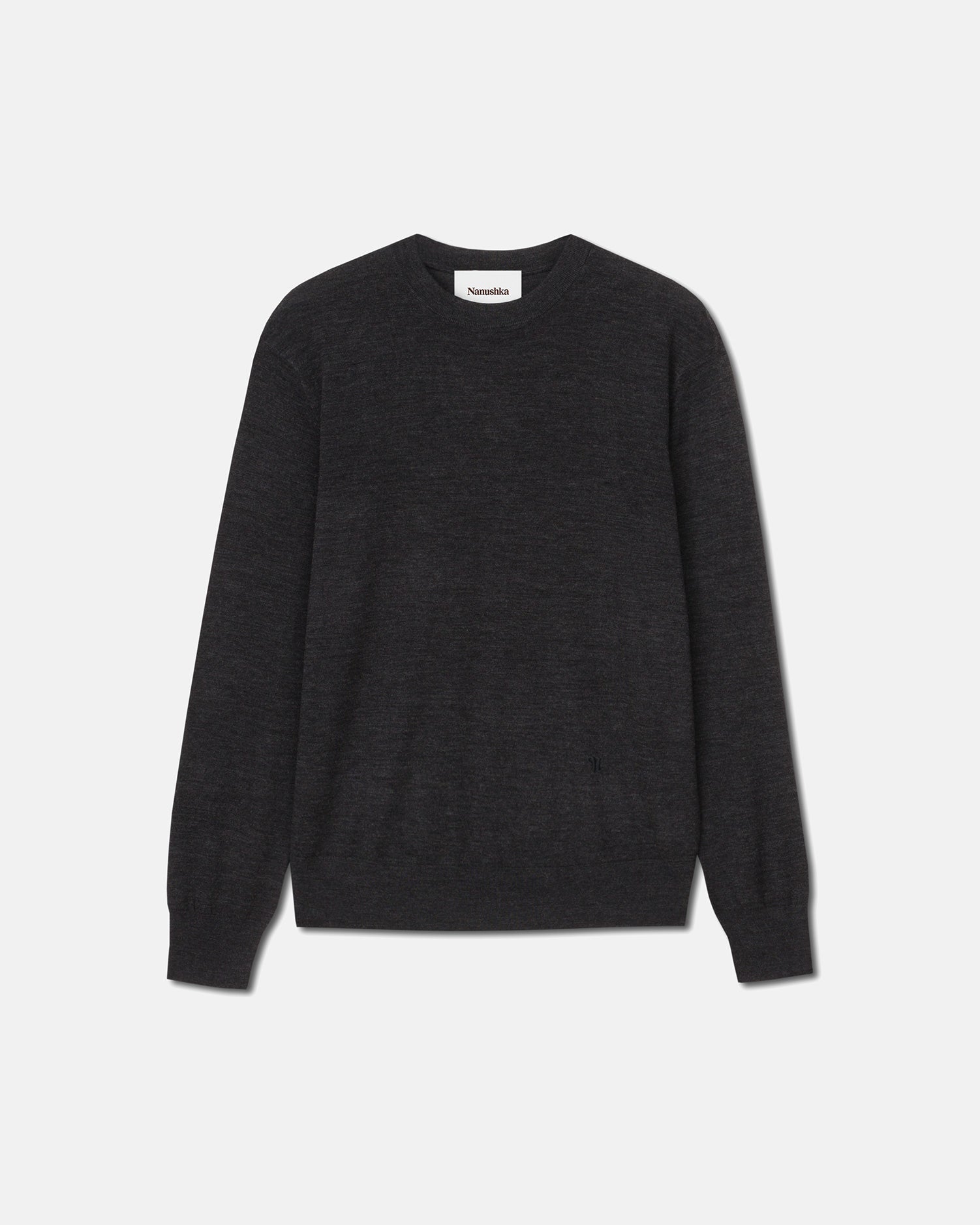 Madan - Fine merino sweater - Charcoal