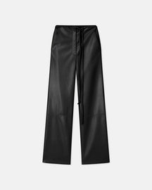 Maerle - Okobor™ Alt-Leather Pants - Black