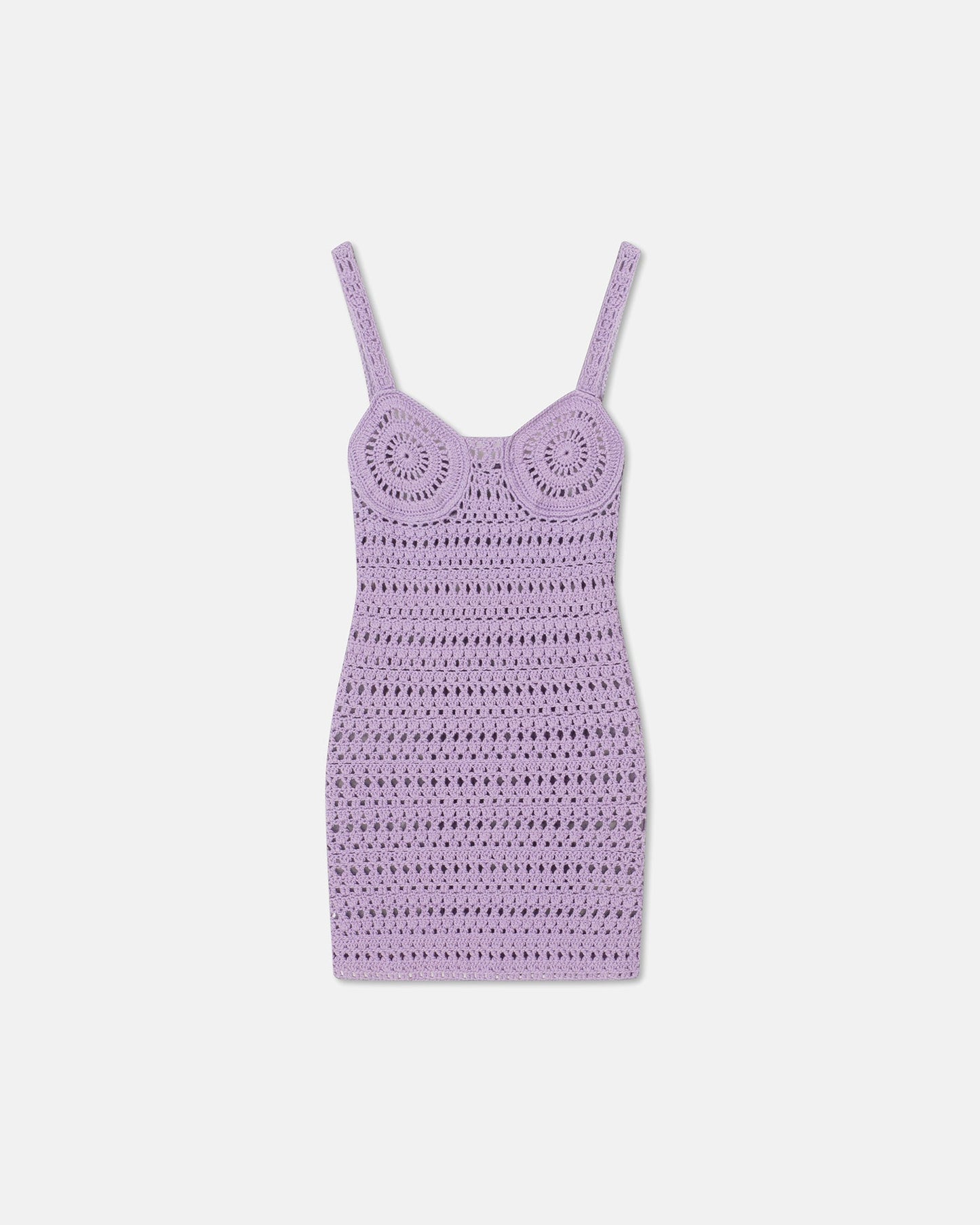 Maressa - Crochet-Knit Top - Lilac Ss23
