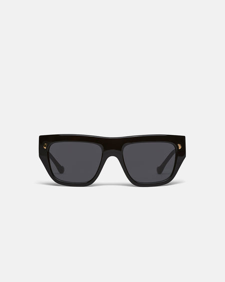 Martim - Bio-Plastic D-Frame Sunglasses - Black