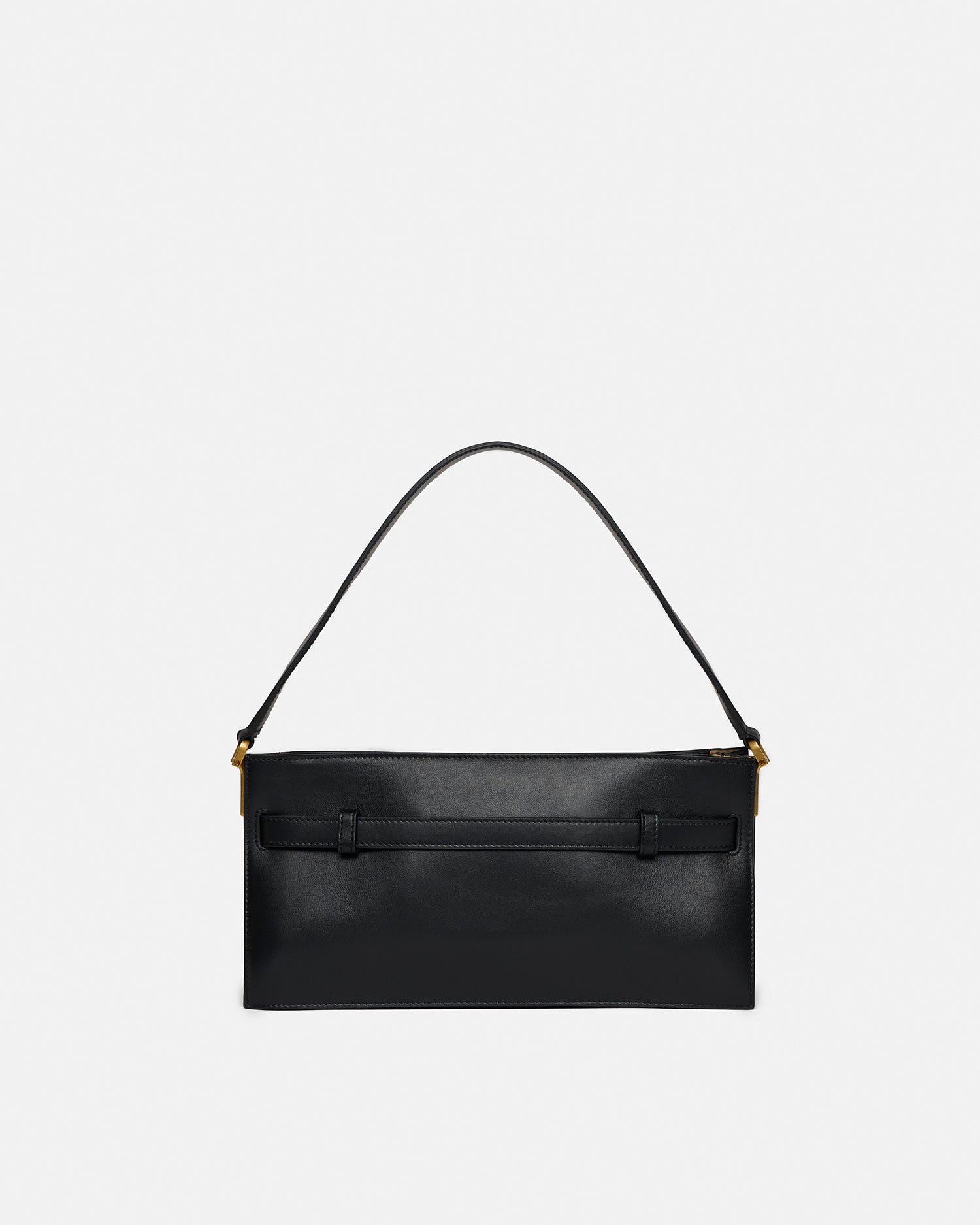 Harmonica Mini - Leather bag - Black – Nanushka