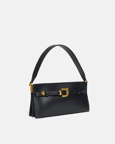 Harmonica Mini - Leather Bag - Black