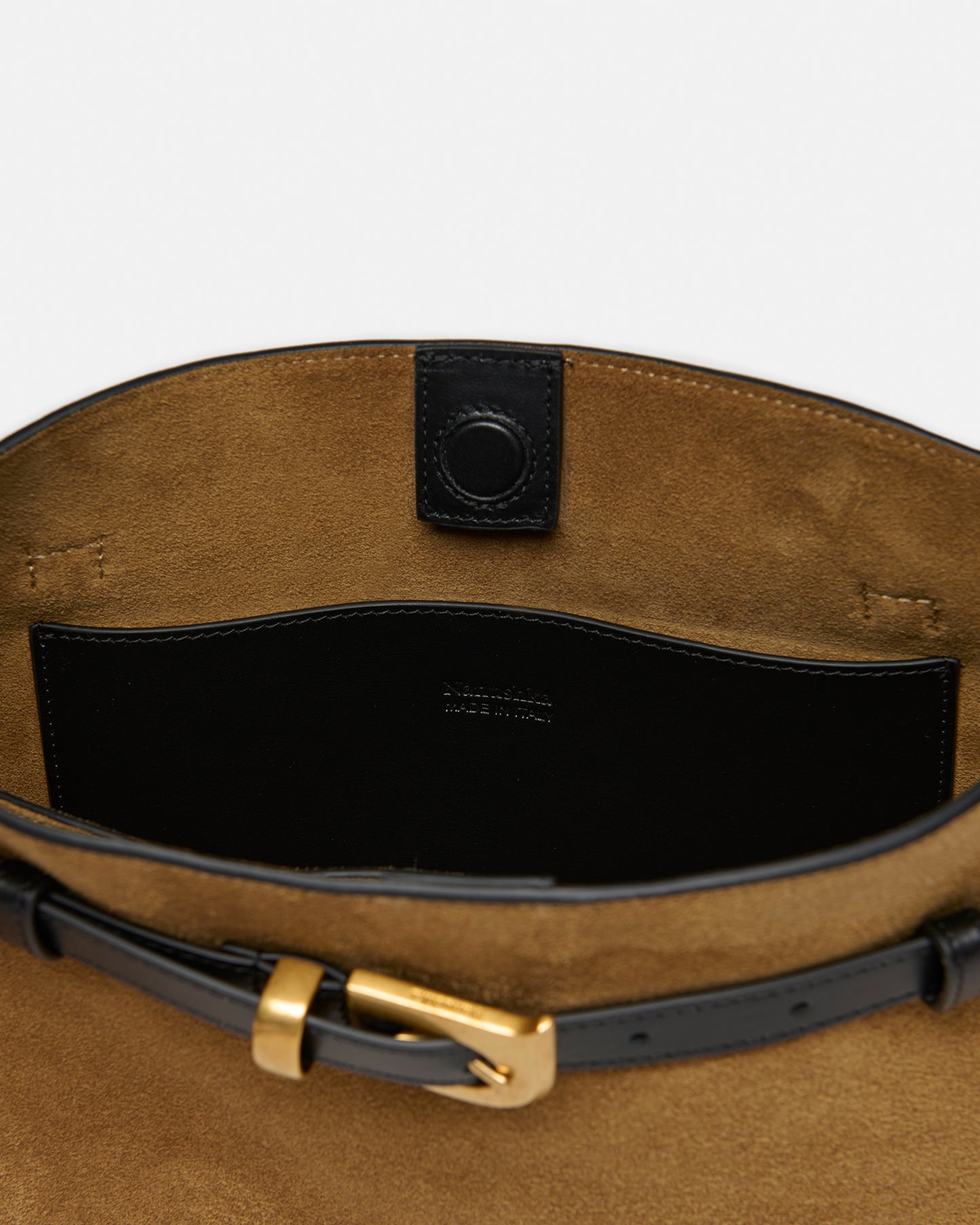 Harmonica - Suede Bag - Brown