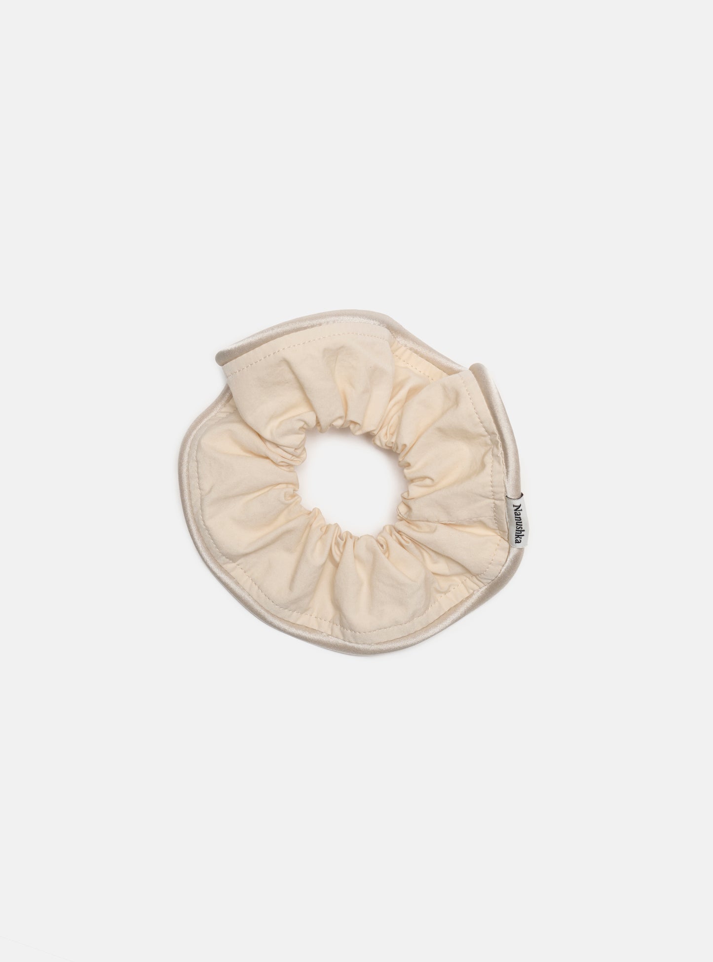 Lou - Studio Cotton Scrunchie - Creme